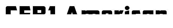 CFB1 American Patriot font preview